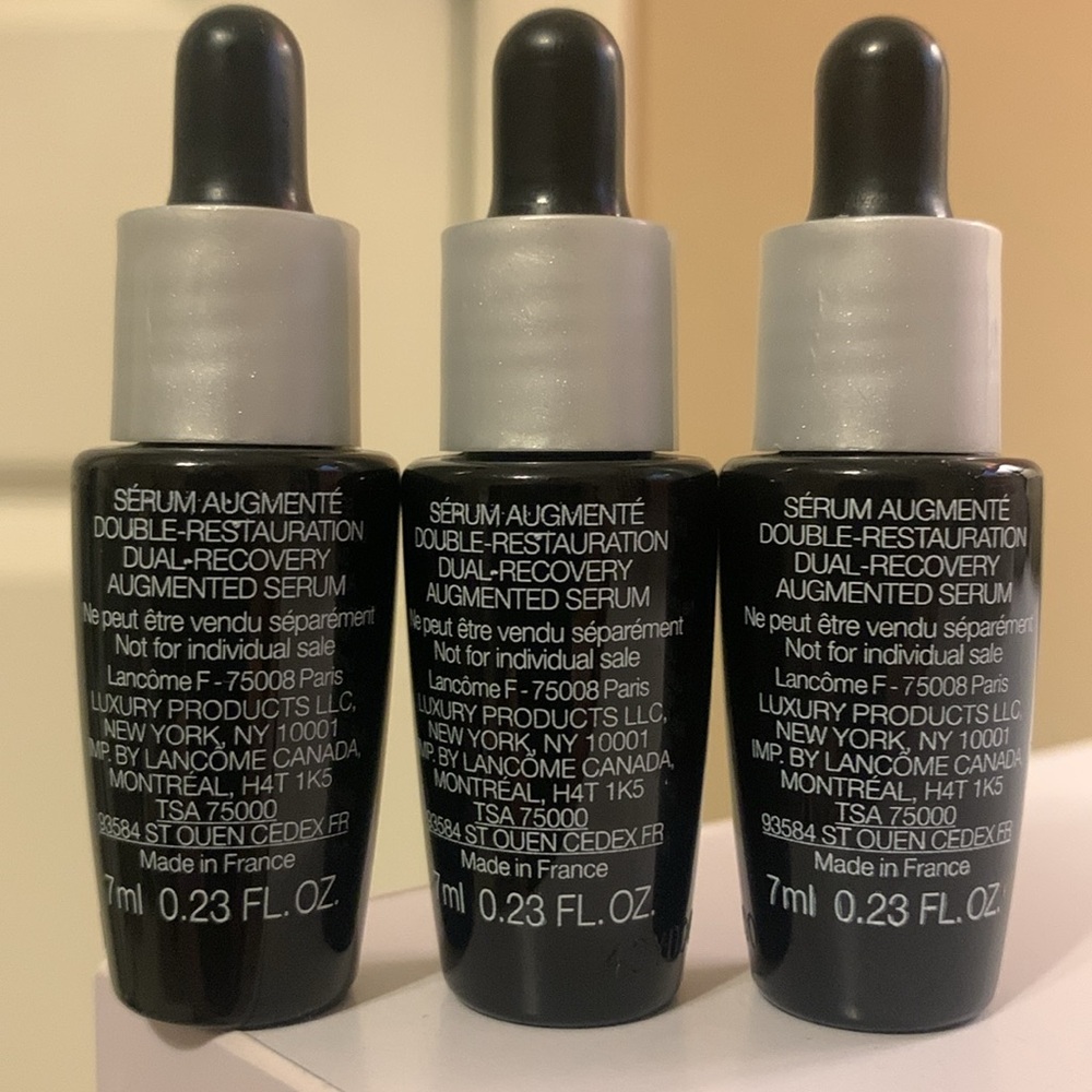 NEW Set Of 3 Lancôme Génifique Untimate Serum 21ml - Picture 2 of 2